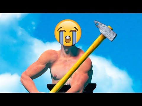 Kapustan играет в Getting Over It with Bennett Foddy!Сломал нервы?(нарезка стрима)