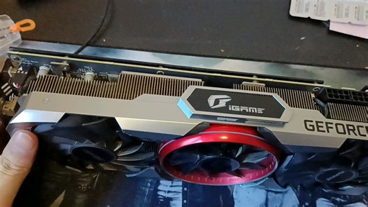 七彩虹3070 adoc 更换散热 拆卡方法分享