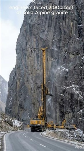 They Drilled 2,000ft Through a Solid Mountain (Engineering Concept) 🏔️