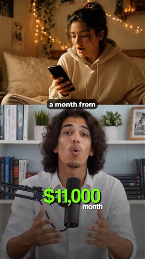 19 Year Old Makes $11,000/month From One App #aitools #emergent #emergentai #coding