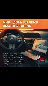 20K views · 77 reactions | MHD+ Real Time Tuning Release V2.0  Todays update brings a big enhancement to our market leading MHD+ Real Time Tuning feature for S58 and B58 Gen2 cars, it now allows ALL DME tables to be modified. _____________________ #mhd #mhdflasher #mhdtuning | MHD Tuning | Facebook