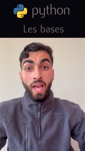 ‎Zaid hsain|زيد احساين‎ on Instagram: "🔥 Want to learn Python FAST before jumping into libraries like NumPy & Pandas? Here are the 4 MUST-KNOW basics every beginner needs! 💻🐍 Master these foundations and everything else becomes EASY. 🚀 👇 Watch the reel and start leveling up your Python skills today! #python #coding #programming #learnpython #pythonbeginner #ml #machinelearning #datascience #code #developer #tech #codingtips #pythontutorial #softwareengineer #programminglife #ai #deeplearnin