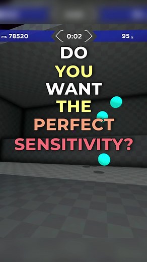 HOW TO GET THE PERFECT SENSITIVITY! #aimlab #aim #aimlabs #aimtraining #aimlabclips #fps #gaming