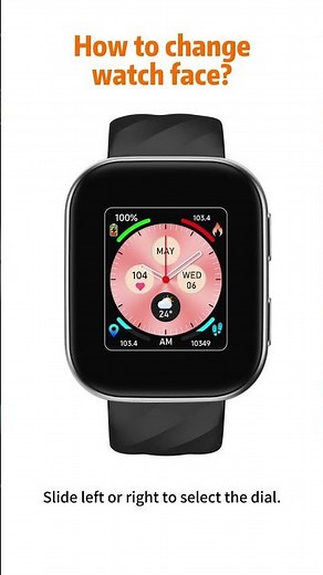 How to change watch face?