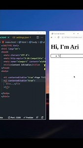 Cara mengedit konten html melalui browser