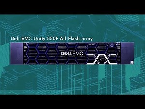 Maximize your storage capacity with the Dell EMC Unity 550F All-Flash array