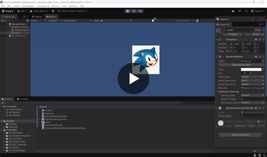 I am pleased to showcase my Unity 2D project Sonic Head Mania, successfully developed as part of my Game Mechanics coursework. This project demonstrates my ability to design smooth player movement… | Habeeba Khanam