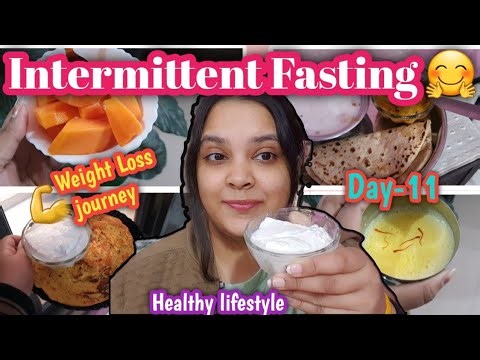 Trying Intermittent Fasting: Day-11| Weight Loss journey | Challenge video | #2025 #trending #viral