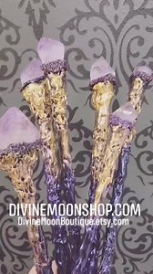 Amethyst wands available at Divinemoonshop.com | The Divine Moon