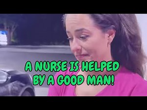 Nurse can't pump her own gas🫢🫣