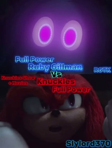 Ruby Gillman Vs Knuckles