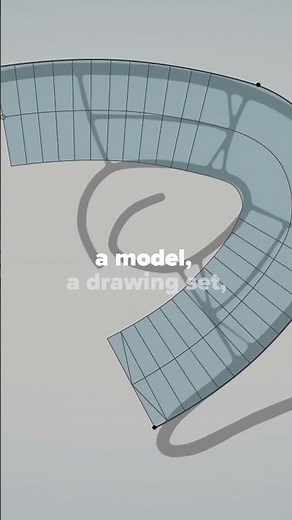 A napkin #sketch today. A full #BIM model tomorrow.