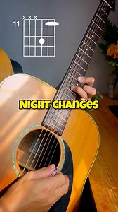 Night Changes - One Direction | James Guitar