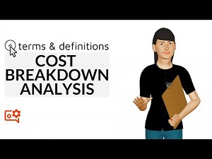 Cost Breakdown Analysis I Terms & Definitions