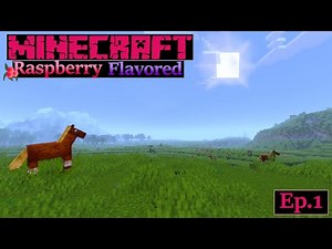 Minecraft: Raspberry Flavored (Ep. 1)Starting Out, Beginning Crops