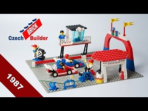 Lego - Back To History - 6381 Motor Speedway - 1987 Lego Speed Build