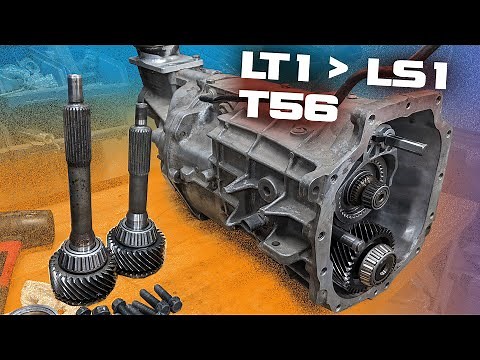 LT1 to LS1 style T56 conversion 6spd manual #LSswap