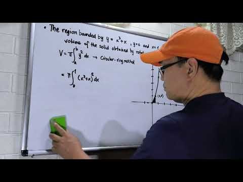 INTEGRAL CALCULUS: VOLUME using Circular - Ring Method