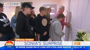 All week we've been spending time with our inspirational mum of six Sonia. Alongside our incredible volunteers, we've transformed her house, with a complete renovation, new furniture, $10,000 for her and her family to spend, and free energy for a year! We're so happy to be involved with such a special person. Sonia, you are amazing, and we hope you have the best Mother's Day this weekend. 💕 #9Today | TODAY