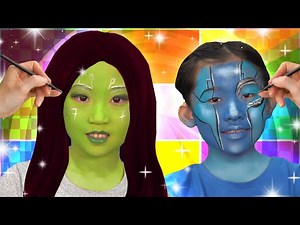 AWESOME Avengers Face Paint Song! | Funtastic Playhouse