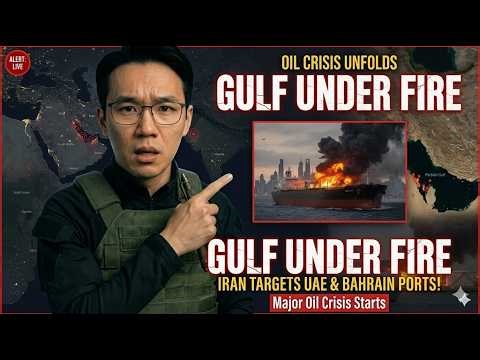 GULF UNDER FIRE: Iran Targets UAE & Bahrain Ports! (Major Oil Crisis Starts)