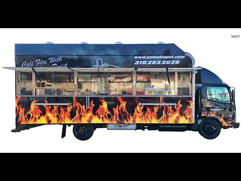 Box trucks converted into food trucks