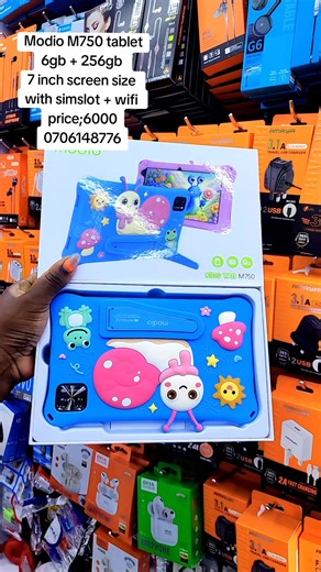 Modio M750 Tablet Review: 7-Inch, 256GB Storage