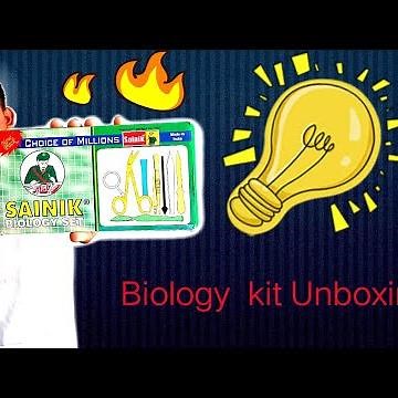dissection kit unboxing /biology kit unboxing 🔥🔥