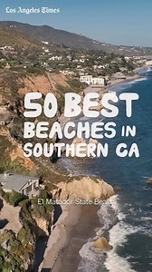 The Times visited more than 200 miles of coastline, picking through hundreds of beaches, to bring you The 50 best beaches in Southern California. We prioritized ease of use and special amenities — like firepits, volleyball courts and surf conditions. Find the full list at the link in bio. 🎥 Albert Lee | Los Angeles Times