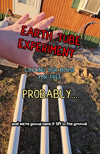 A run down on how I plan on running the pipes needed for our Earth tubes. #offgridguru #earthtube #offgrid #offgridliving #tinyhome #offgridlife #solarenergy #solarpanels #solar #freeenergy | The Off-Grid Guru