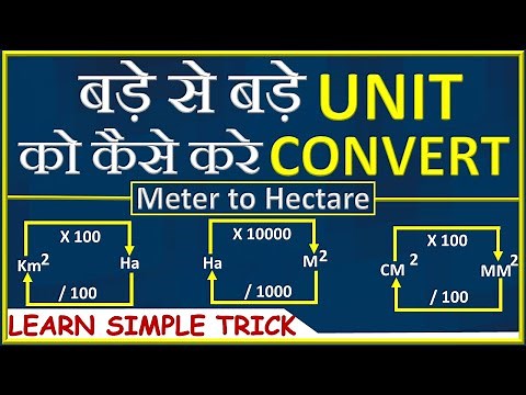 How to Convert Unit | Area conversion | Hectare | Acre | sq. m. | sq. ft. | Yard || By CivilGuruji
