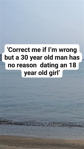185K views · 1.7K reactions | Submitted by Anne K. Correct me if I’m wrong but a 30 year old has no reason dating an 18 year old girl’ #quotes #single #singlelife #women #men | Reasons why I'm single | Facebook