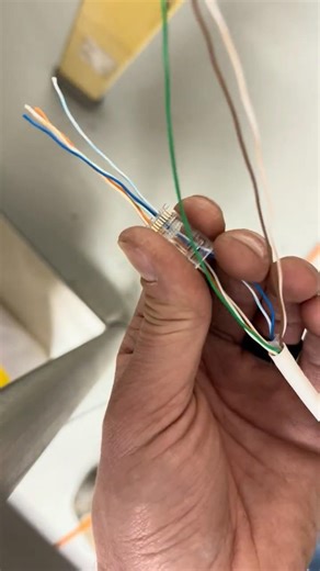 HOW TO make an Ethernet cable easy way! #howto #ethernet #internet #IT