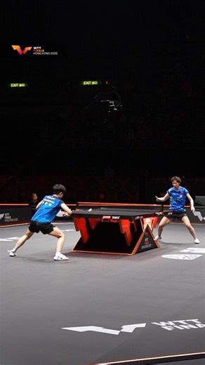 TableTennisDaily 🏓 on Instagram: "Knockout backhands! 🥊 Will we see more backhand winners like this from Wang Manyu tonight as she faces Chen Yi in the semi final of the WTT Finals! You can watch her live at 20.15 Hong Kong time 🕓 #tabletennis #tabletennisdaily #wttfinals #wtthongkong"