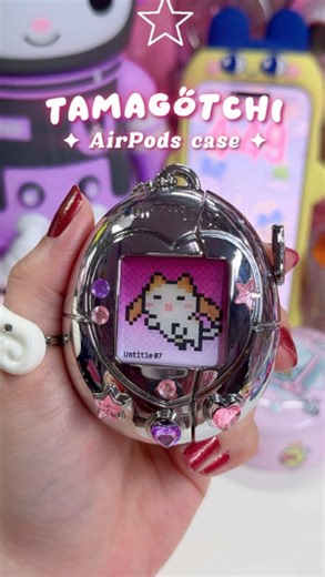 I love my Tamagotchi inspired AirPods case
