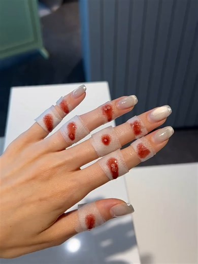 Brighten your hands with Heimish’s RX AHA BHA Peeling Serum and Vitamin C Capsules~! 🩸⭐ Who would try this? Commnet down below! 👇 #헤이미쉬 #koreanbeauty #peelingserum #ahabha #heimish