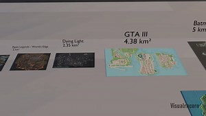 The Ultimate Video Game Map Size Comparison 3D - Real Scale