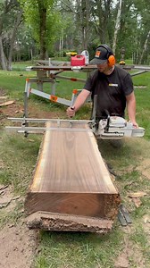 19K views · 243 reactions | Chainsaw milling a gorgeous black walnut...
