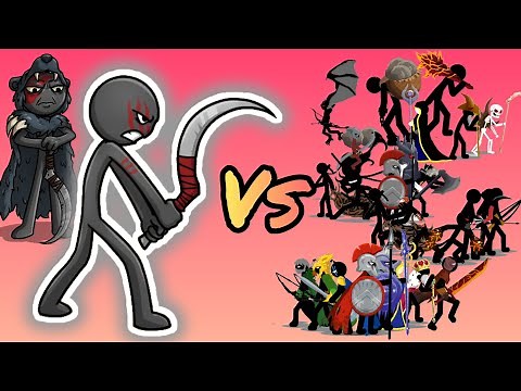 Stick War 3: Saga - Sicklewrath VS All Units + All Generals