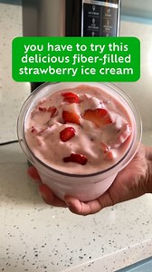 Creamy, sweet, aaand fiber-filled! Show us something more perfect, we’ll wait… 🍨😍😋 Craving more frosty fiber-packed flavors? Let us know in the comments what we should make next! | Benefiber