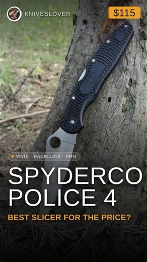 Spyderco Police 4 FRN — The Slicer That Survived Military Service #edcknife #foldingknife #edc