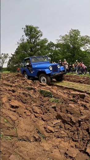 Willys CJ5 Plowing field 🤠 Farm Jeeps in Ohio #shorts