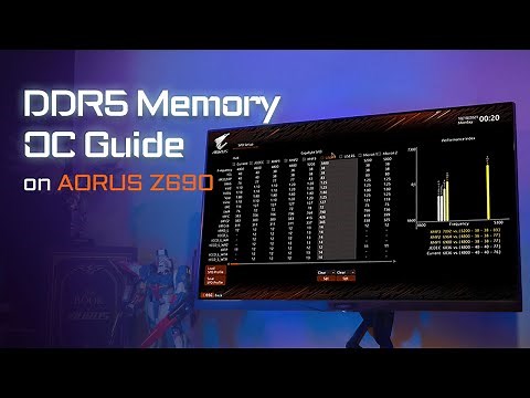 DDR5 Memory OC Guide On AORUS Z690 | Learn How to Overclock Your DDR5 Memory in 2 minutes