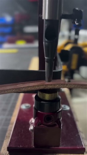 belt punching process #shorts