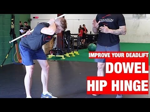 How To Perform A Dowel Hip Hinge