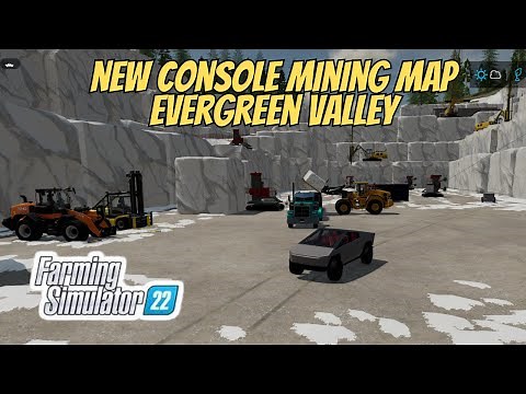 NEW Console Mining MAP Evergreen Valley | Farming Simulator 22 #fs22 #farmingsimulator22 #simulator