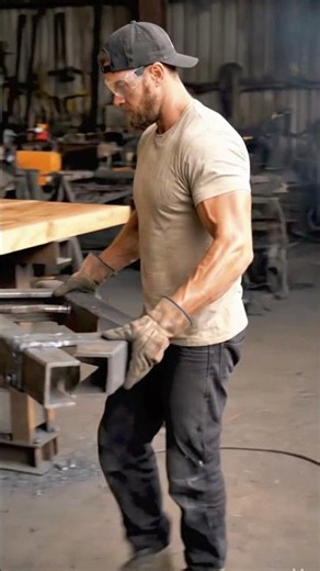 Transforming Raw Wood into a Luxury Table – Sanding & Polish Process