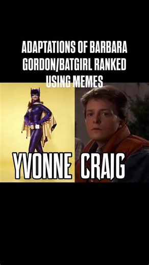 Adaptations of Barbara Gordon/Batgirl Ranked Using Memes #barbaragordon #batgirl #dc | Film Zone
