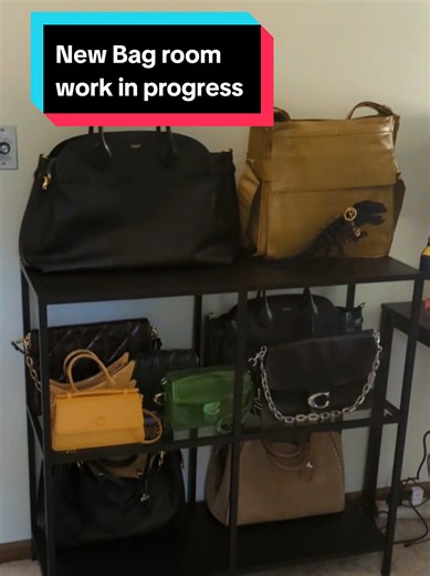 New Bag Room Reveal — Moved In but Still a Work in Progress