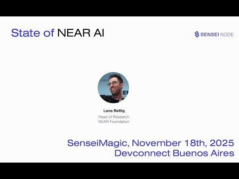 Panel 9 - The State of NEAR AI